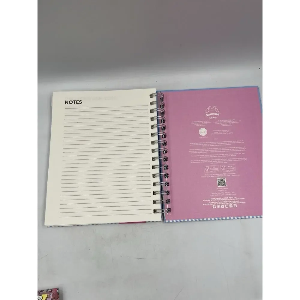 Hello Kitty Sanrio Cinnamoroll 17 Month Planner/Calendar August 2026 – Dec 2027